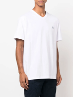 POLO RALPH LAUREN - Men Short Sleeve V-Neck Classic Fit T-Shirt - Image 2