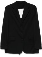 SIMONE ROCHA - Women Back Cut Out Bow Detail Jacket - Image 5