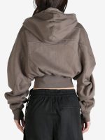 RICK OWENS DRKSHDW - Women Collage Gimp Hoodie - Image 3
