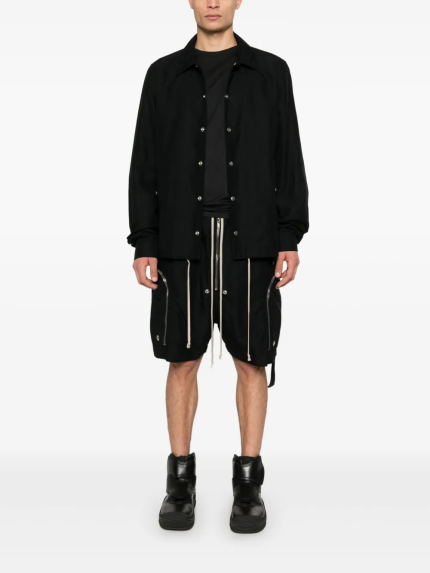 RICK OWENS DRKSHDW - Men Snapfront Jacket