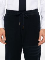 THOM BROWNE - Men W/ Seamed In 4 Bar Stripe Sweatpants - Image 4