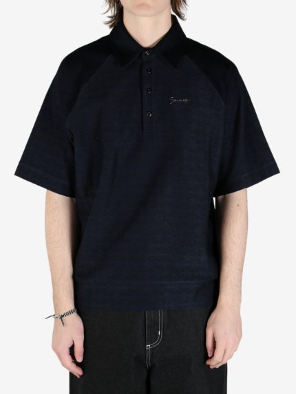 GIVENCHY - Men Half Button Short Sleeve Polo Shirt