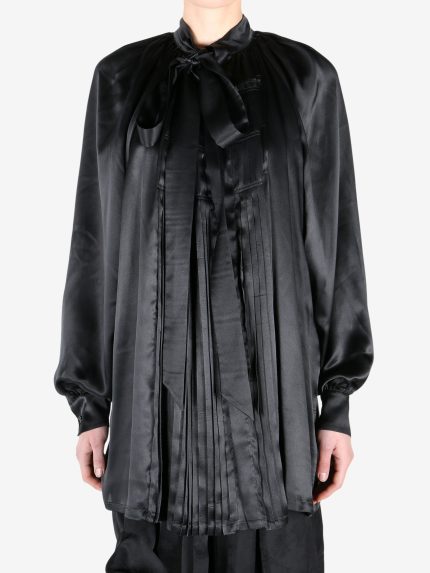 ANN DEMEULEMEESTER - Women Likki Comfort  Pleated Shirt