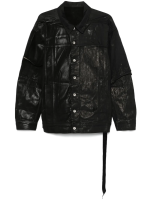 RICK OWENS DRKSHDW - Men Giacca In Denim Jumbo Worker Jacket - Image 5