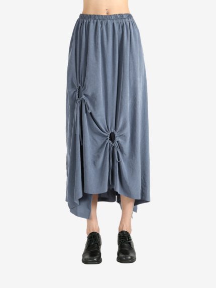 Y'S - Women Y-Circle Gathered Skirt