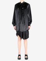 ANN DEMEULEMEESTER - Women Likki Comfort  Pleated Shirt - Image 4