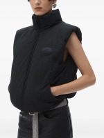 ALEXANDER WANG - Women Dome Silicone Patch Puffer Vest - Image 3