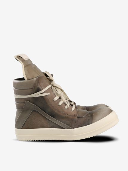 RICK OWENS - Men Transparent Leather Geobaskets
