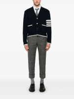 THOM BROWNE - Men Milano Stitch V Neck Knitwear