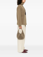 SAVETTE - Women The Small Florence Hobo In Suede Bag - Image 2