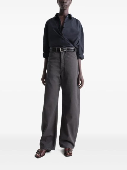 LEMAIRE - Women High Waisted Curved Pants
