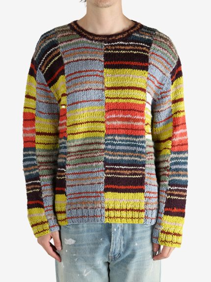 THE ELDER STATESMAN - Men Patchwork Scrap Crew