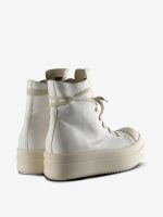 RICK OWENS - Men Scarpe In Pelle Mega Bumper Sneakers - Image 3