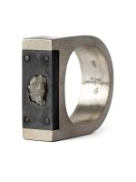 PARTS OF FOUR - Plate Ring Single (0.6 CT, Diamond Fragment, 9mm, MA+KA+FRDIA) - Image 3