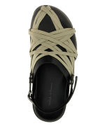 RICK OWENS - Women Sandali In Pelle Megalace Mule Sandals - Image 4