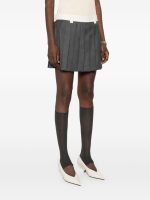 MIU MIU - Women Pleated Mini Skirt - Image 2