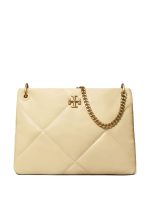 Tan bag, front view
