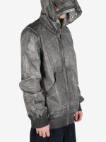 RICK OWENS DRKSHDW - Men Bomber Imbottito Gimp Flight Jacket - Image 2