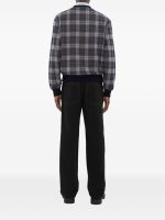 BURBERRY - Men Jacquard Check Crew Neck Top - Image 3