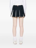 THOM BROWNE - Women Mini Box Pleat Skirt - Image 3
