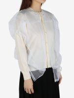 COMME DES GARCONS - Women Layered Button-Up Cardigan - Image 2