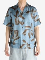 DRIES VAN NOTEN - Men Silk Button-Up Shirt