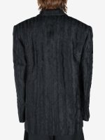 LOUIS GABRIEL NOUCHI - Men Wavy Jacquard Oversized Jacket - Image 3