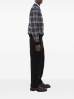 BURBERRY - Men Jacquard Check Crew Neck Top - Image 2