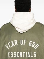 FEAR OF GOD ESSENTIALS - Men Textured Nylon Trench - Image 4