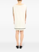 MM6 Maison Margiela - Women Varsity Jacquard Mini Dress - Image 5