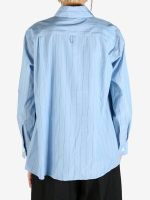 MARGARET HOWELL - Women Wide Stripe Swing Shirt - Image 3