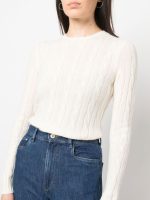 POLO RALPH LAUREN - Women Cashmere Classic Julianna Long Sleeve Pullover - Image 4
