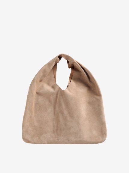 Tan bag, front view