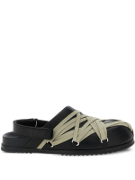 RICK OWENS - Women Sandali In Pelle Megalace Mule Sandals