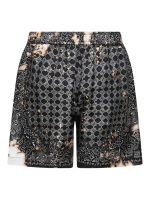 AMIRI - Men Bleach Bandana Short - Image 2