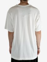 YOHJI YAMAMOTO POUR HOMME - Men Combed Single Jersey Short Slv T-Shirt - Image 3