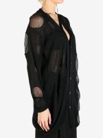 YOHJI YAMAMOTO - Women Draped D Cardigan - Image 2