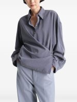 LEMAIRE - Women Straight Collar Twisted Top - Image 2
