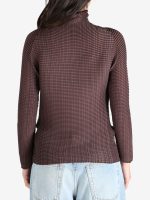 ISSEY MIYAKE - Women Wooly Pleats-56 Shirt - Image 3