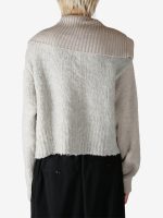 Y'S - Women Toggle Button Asymmetry Cardigan - Image 3