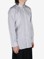 COMME DES GARCONS SHIRT - Men Woven Formal Stripe Shirt - Image 2