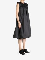AMOMENTO - Women Cotton Volume Shirring Dress - Image 2