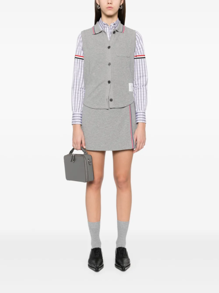 THOM BROWNE - Women Mini Wrap Skirt