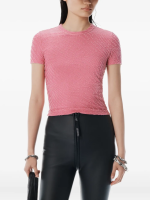 T BY ALEXANDER WANG - Women Jacquard Logo Baby Tee