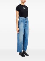 MM6 Maison Margiela - Women Blue Denim Trouser - Image 2