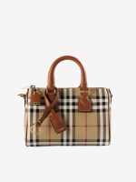 Brown bags, front view