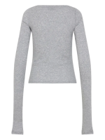 MIU MIU - Women Ribbed Jersey Top - Image 2