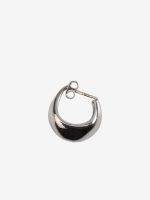 LEMAIRE - Women Curved Mini Drop Earrings Single Side - Image 2