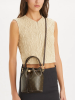 TORY BURCH - Women T Monogram Coated Canvas Mini Bucket Bag - Image 2