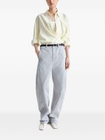 LEMAIRE - Women Straight Collar Twisted Top